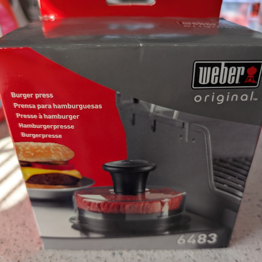 Weber Original Burger Press, New, Never Opened